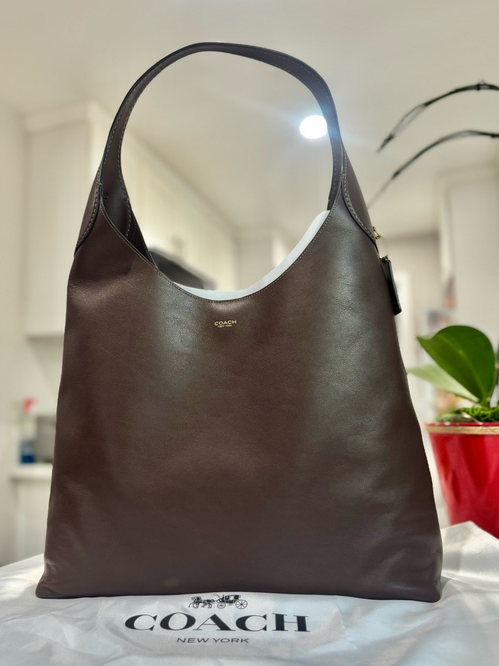 Coach - Brooklyn Shoulder Bag - Maple